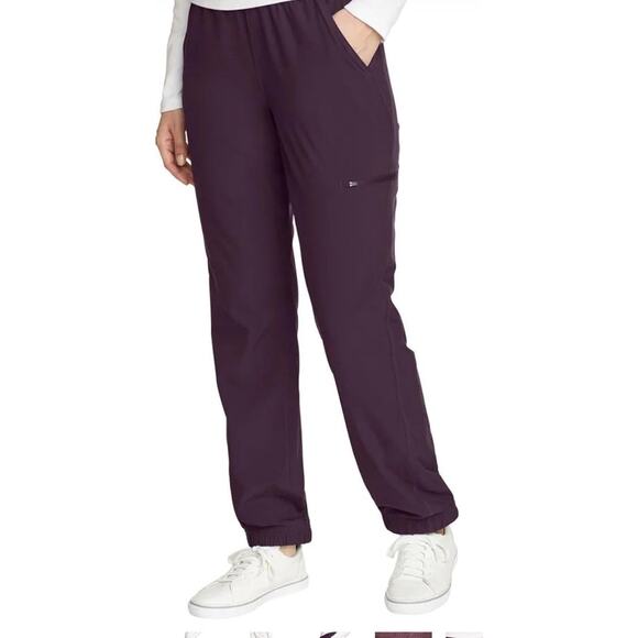 Women's Eddie Bauer Fleece Lined Purple Size- 6 - New With Tags - Picture 1 of 16